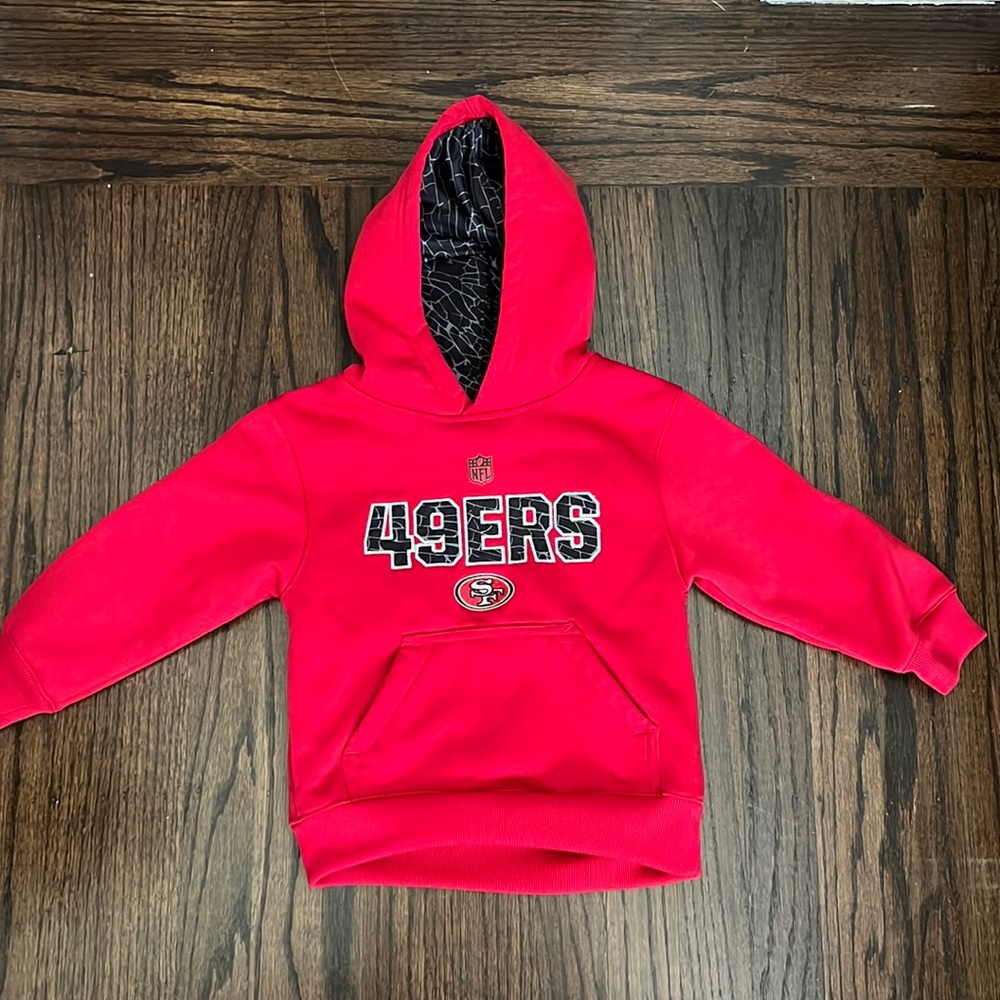 4T 49er toddler hoodie